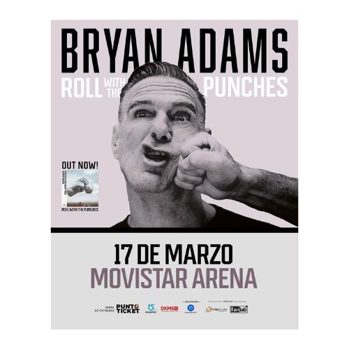 TRASLADO IDA Y VUELTA PARA BRYAN ADAMS / MARTES 17 DE MARZO
