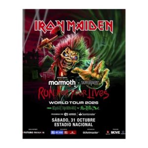 TRASLADO IDA Y VUELTA PARA IRAN MAIDEN / SABADO 31 DE OCTUBRE